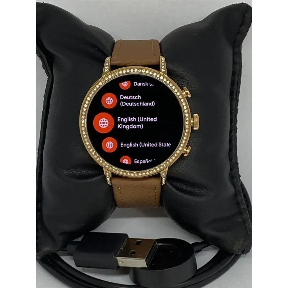 Fossil Gen 4 Authentic Digital Dial Smart Watch Custom Band FTW6015 CO144